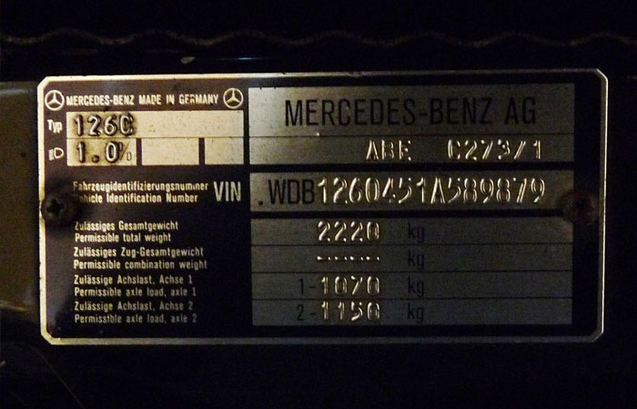 Mercedes-Benz 560 SEC 6.0 AMG