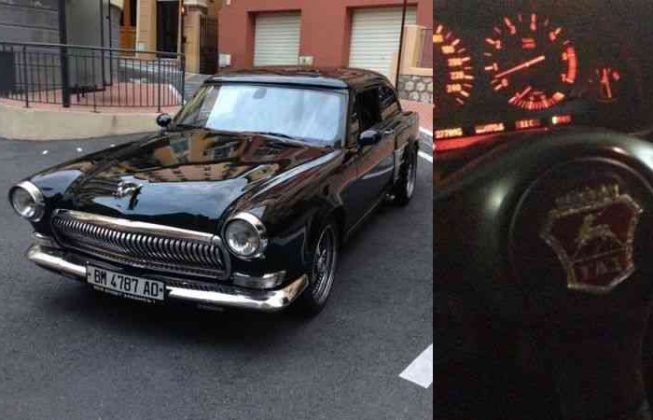 Доработанная «Волга» ГАЗ-21 Купе привлекает всеобщее внимание на дороге