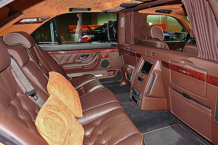 Bmw e38 салон
